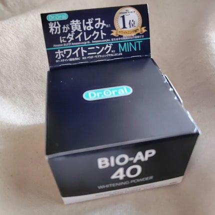 ホワイトニングパウダー ミント/Dr.Oral/歯磨き粉を使ったクチコミ(1枚目)