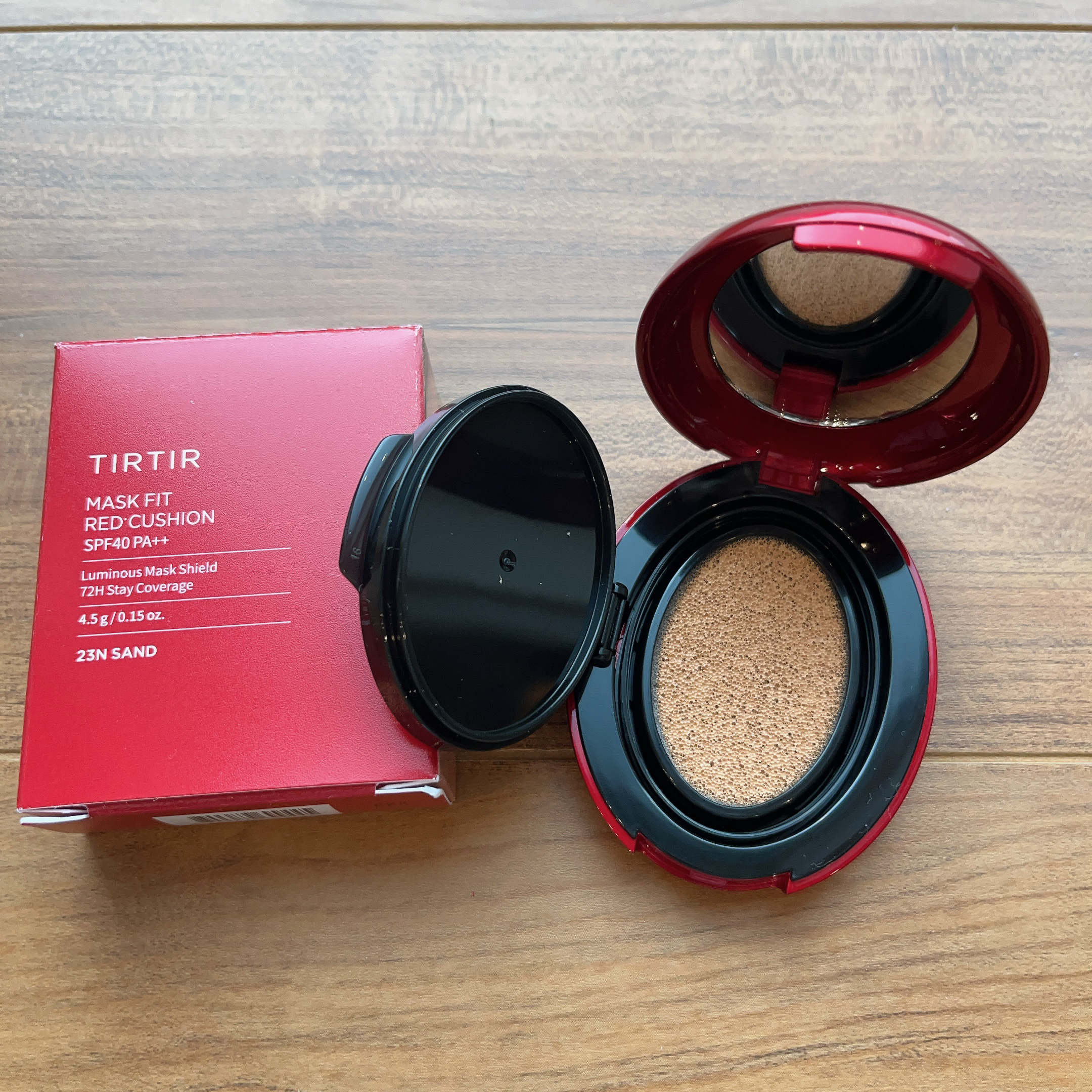 マスク フィット レッド クッション/TIRTIR(ティルティル)/クッションファンデーションを使ったクチコミ（3枚目）