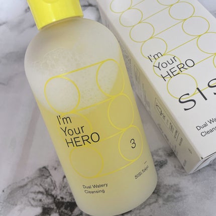 アイムユアヒーロー/SISI/クレンジングウォーターを使ったクチコミ(2枚目)