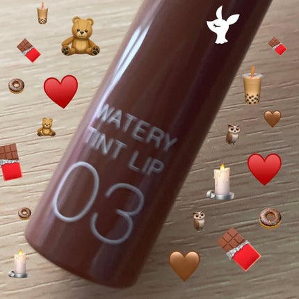 ウォータリーティントリップ/CEZANNE/リップティントを使ったクチコミ(1枚目)