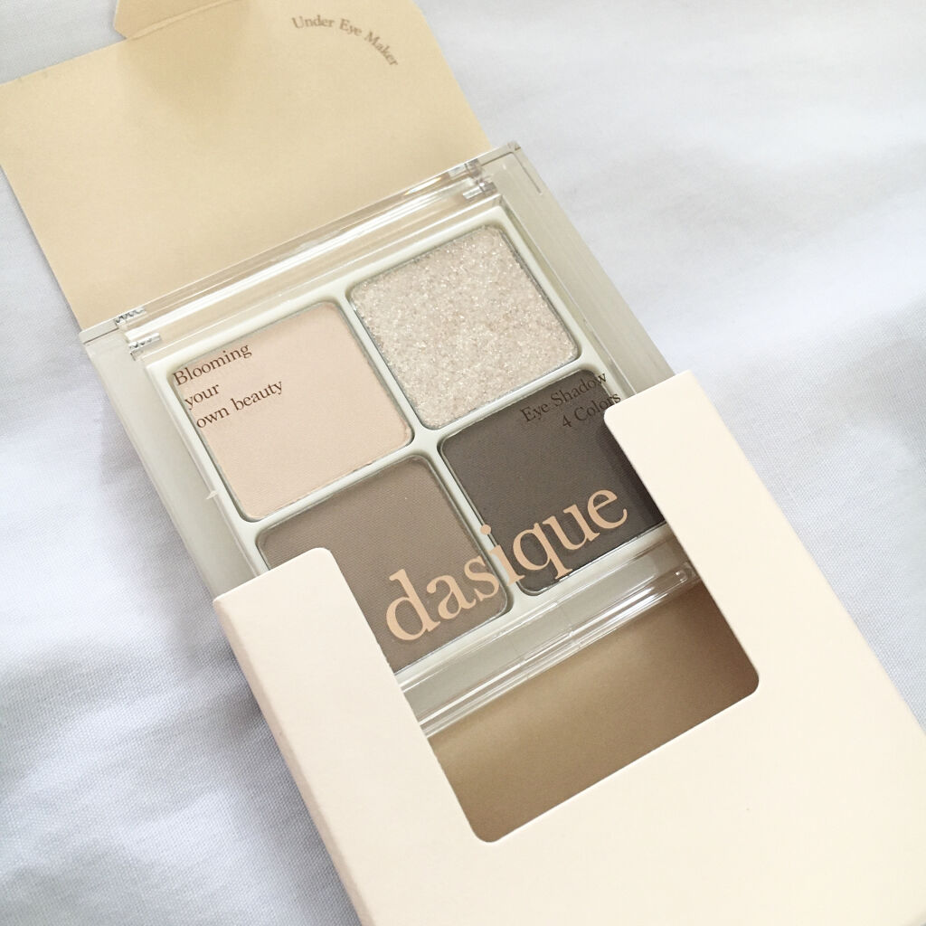 シャドウパレット/dasique/アイシャドウパレットを使ったクチコミ（2枚目）