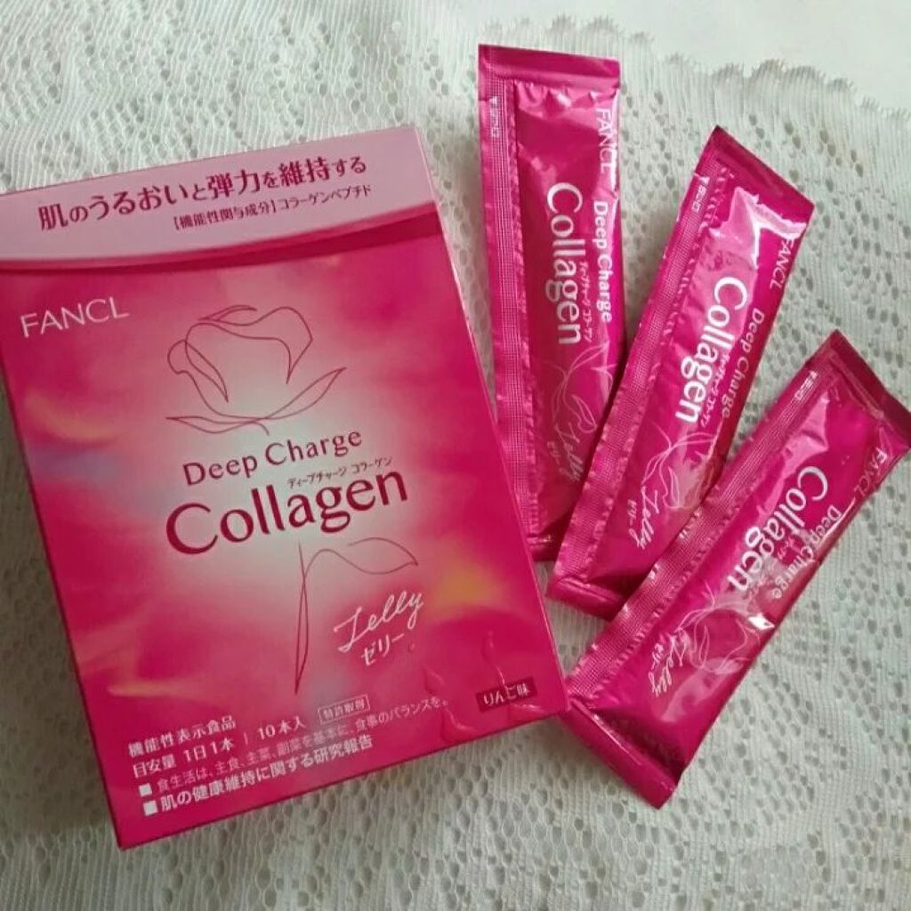 ほわりん on LIPS 「FANCLディープチャージコラーゲンを食べてみたよ♪りんご味🍎..」(2枚目)