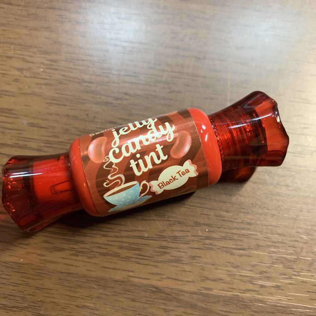 ジェリー キャンディー ティント 02 ブラックティ/the SAEM/リップティントを使ったクチコミ（1枚目）