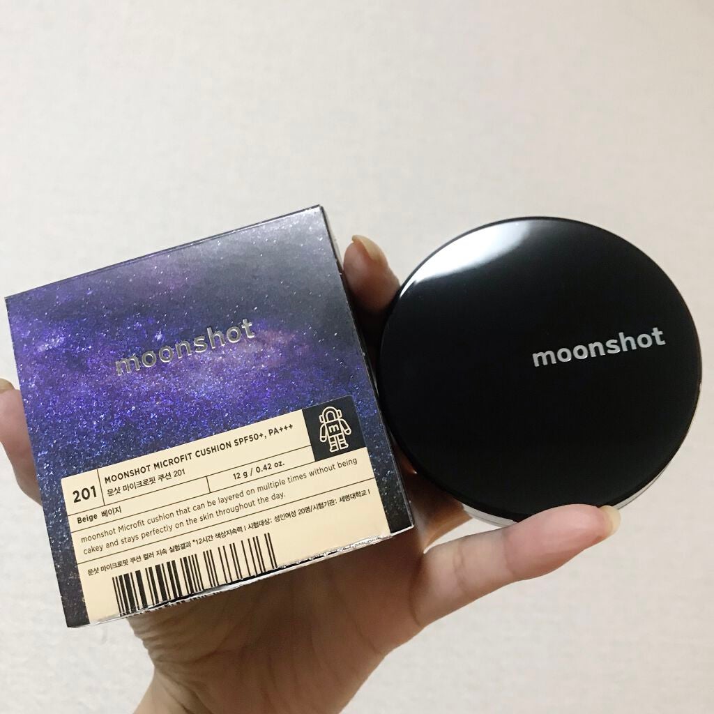 マイクロフィット クッションファンデ/moonshot/クッションファンデーションを使ったクチコミ(2枚目)