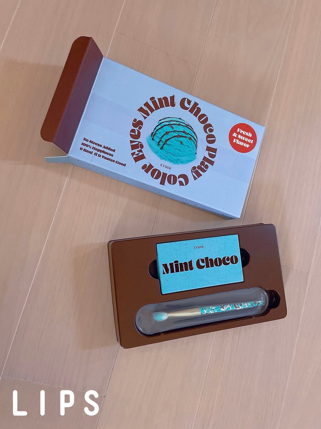 チョコミント スペシャルキット/ETUDE/メイクアップキットを使ったクチコミ(3枚目)