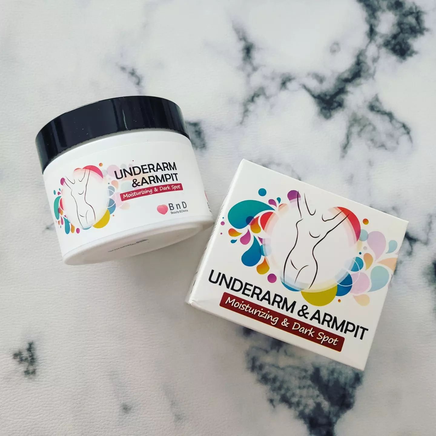 BnDアンダーアームクリーム(ボディクリーム)/BnD/デリケートゾーンケアを使ったクチコミ（1枚目）