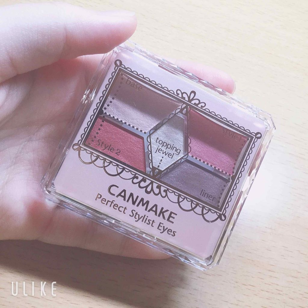 【旧品】パーフェクトスタイリストアイズ/キャンメイク/アイシャドウパレットを使ったクチコミ（1枚目）