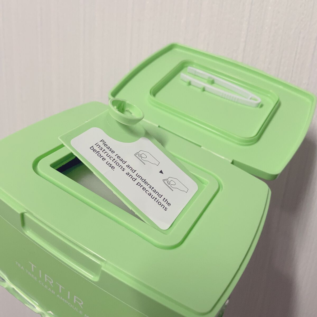 ティー ツリー クリア アンプル マスク/TIRTIR(ティルティル)/シートマスク・パックを使ったクチコミ(2枚目)