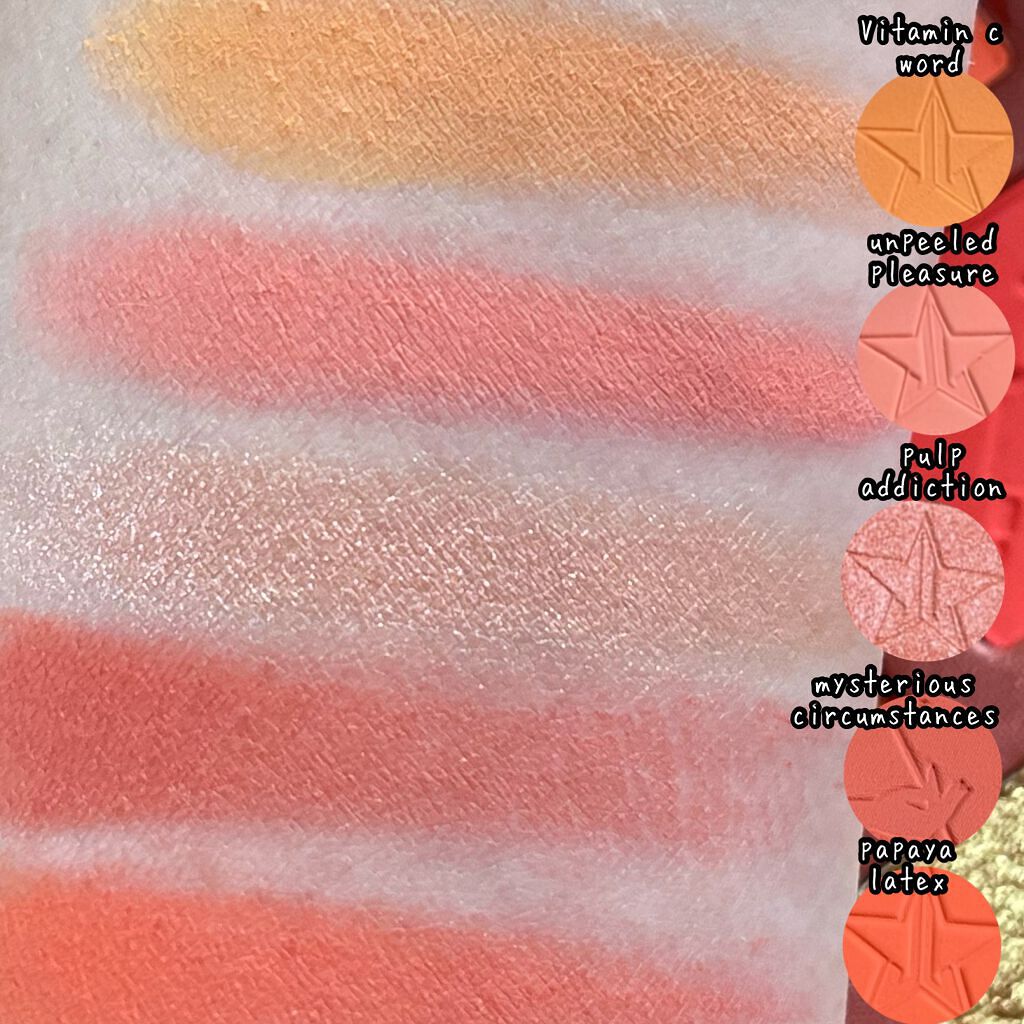 Pricked palette/Jeffree Star Cosmetics/アイシャドウパレットを使ったクチコミ(5枚目)