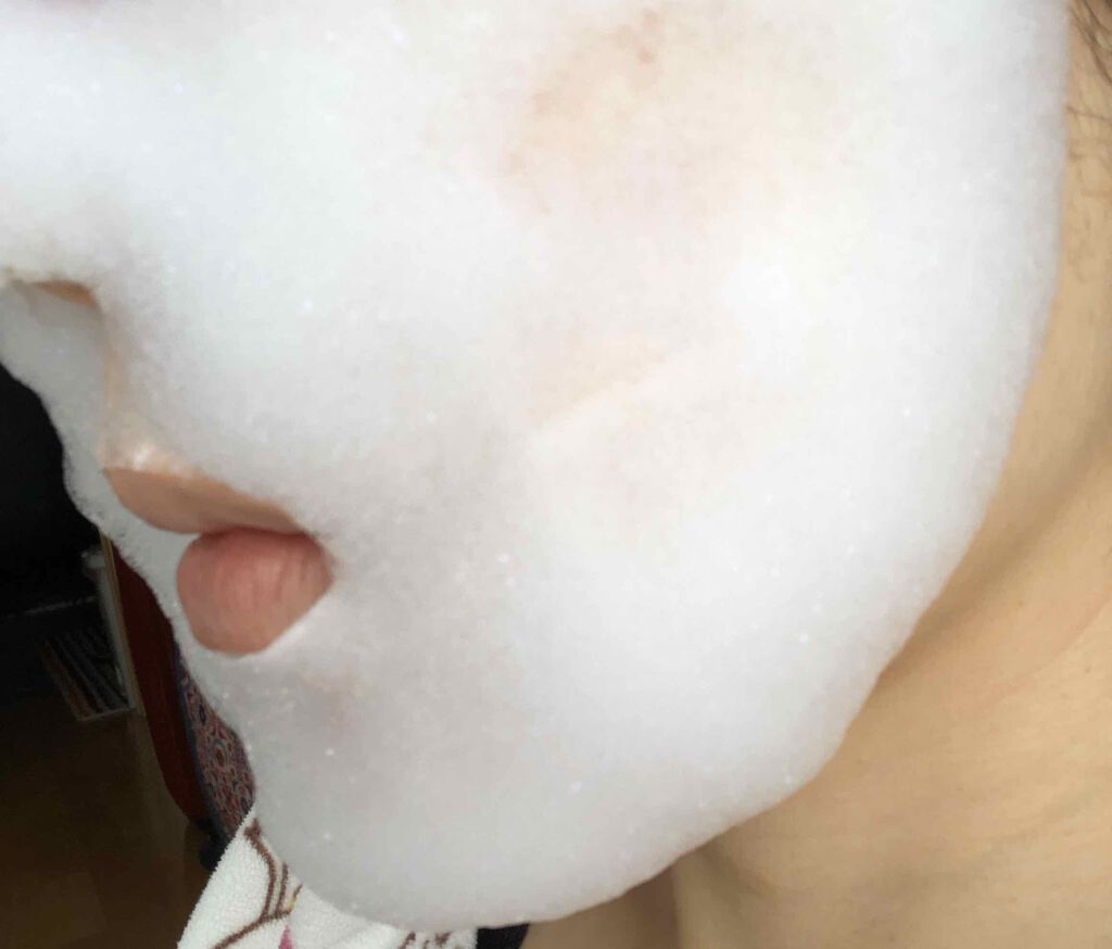 ホワイト もこもこ白泡マスク/リッツ/洗い流すパック・マスクを使ったクチコミ（2枚目）
