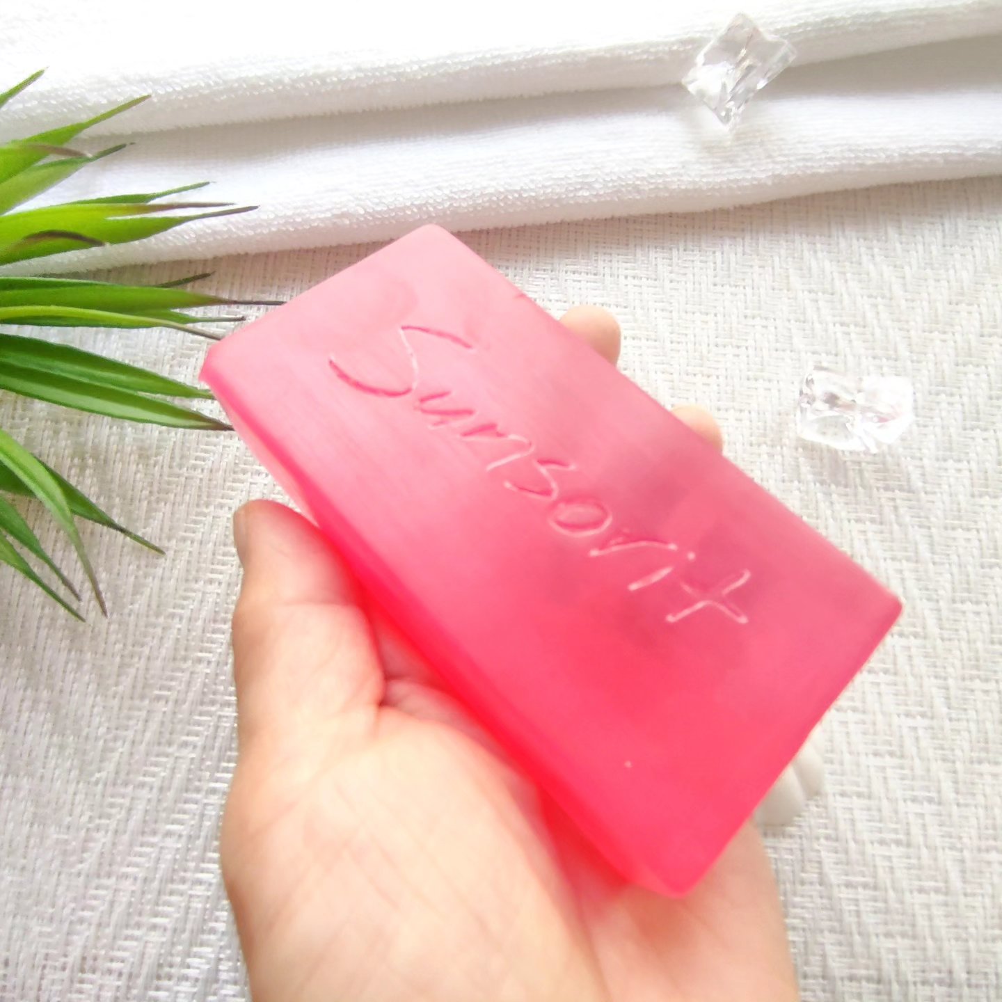 スキンピールバー ティートゥリー/サンソリット/洗顔石鹸を使ったクチコミ（2枚目）