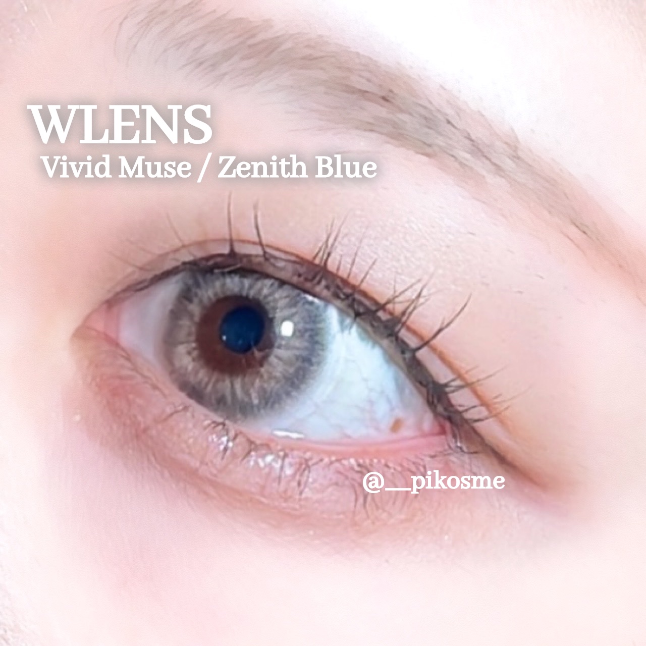 Vivid Muse/WLENS/ワンデー（１DAY）カラコンを使ったクチコミ（2枚目）