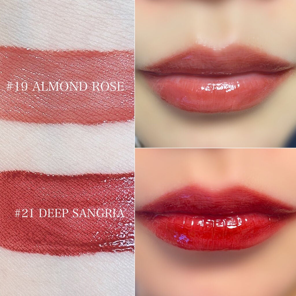 ジューシーラスティングティント/rom&nd/リップティントを使ったクチコミ(2枚目)