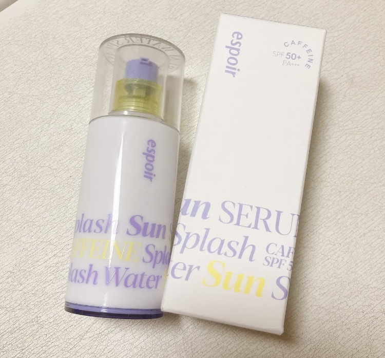 エスポア ウォータースプラッシュサンセラム/espoir/日焼け止めクリームを使ったクチコミ（1枚目）
