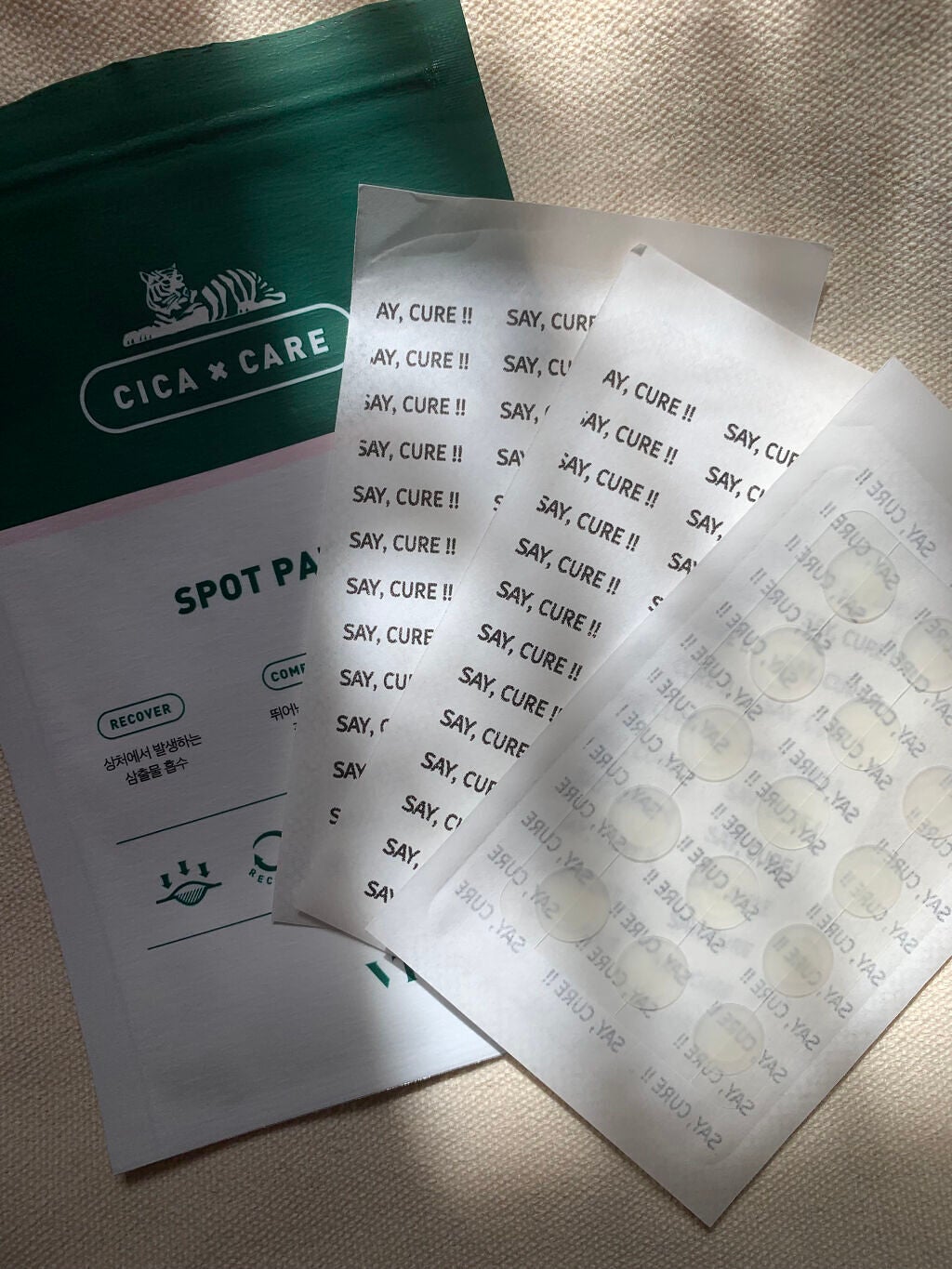 プロCICA クリアスポットパッチ/VT/その他スキンケアを使ったクチコミ(1枚目)
