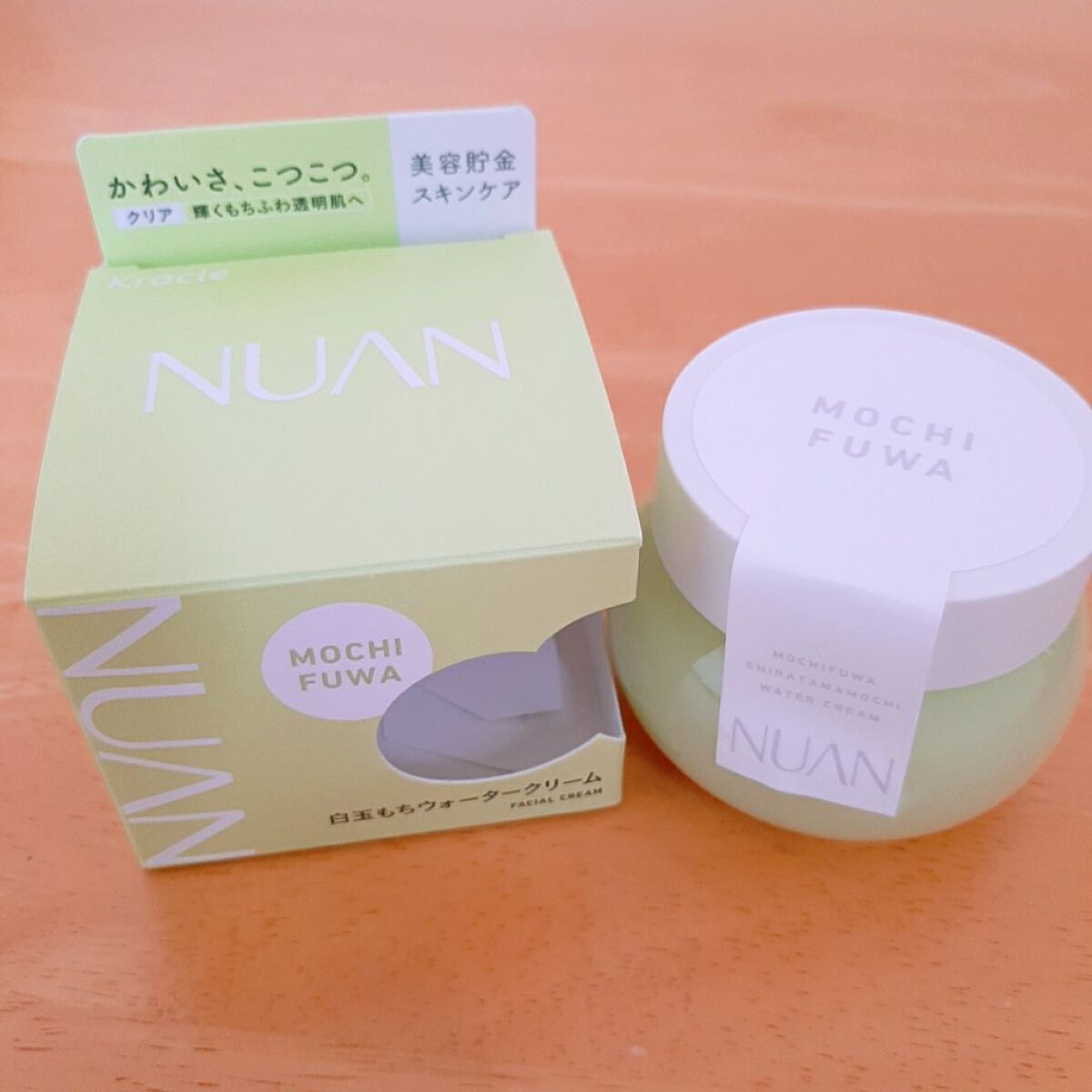 白玉もちウォータークリーム/NUAN/フェイスクリームを使ったクチコミ(1枚目)