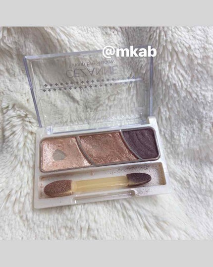 トーンアップアイシャドウ/CEZANNE/アイシャドウパレットを使ったクチコミ(1枚目)