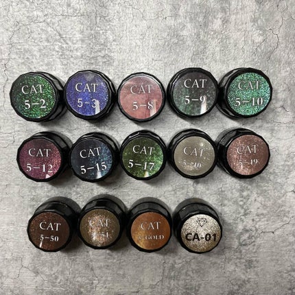 ラブリーキャッツアイジェル/グレースジェル/ジェルネイルを使ったクチコミ(9枚目)