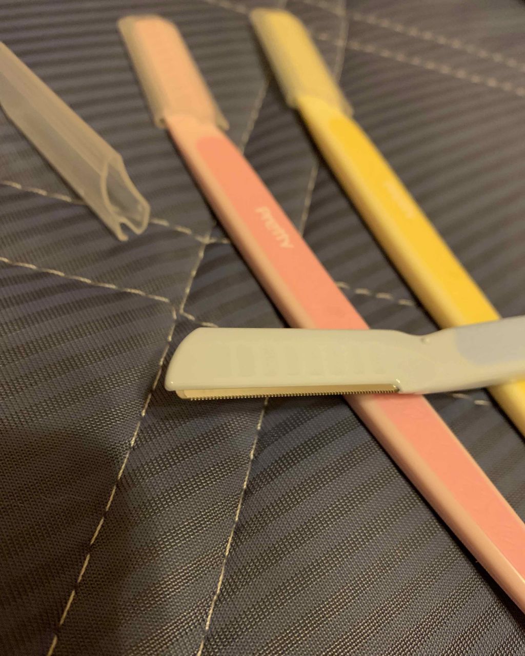 プリティー 敏感肌用フェイスL 3本入/貝印/シェーバーを使ったクチコミ（2枚目）