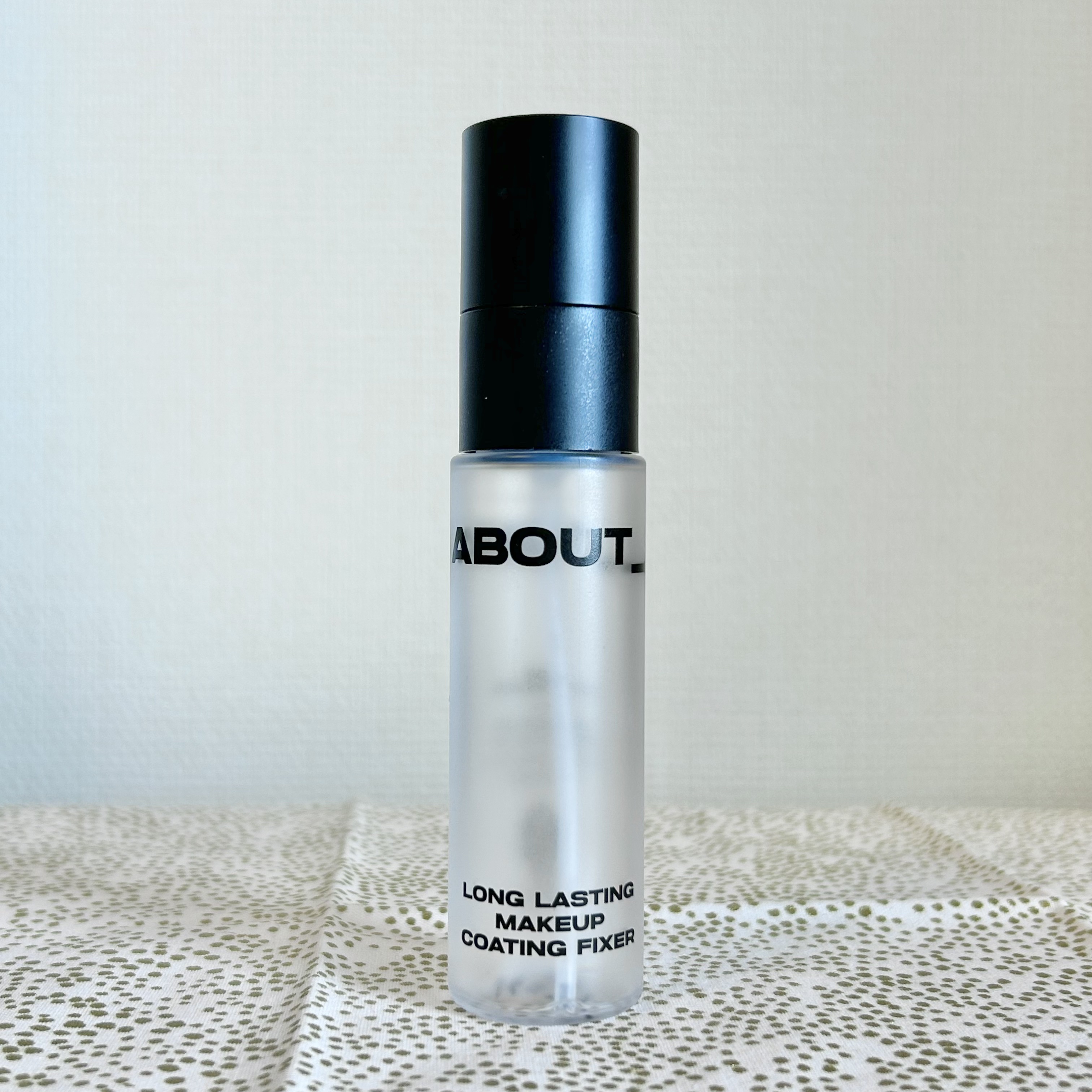 ロングラスティングメイクアップコーティングフィクサー/ABOUT TONE/フィックスミストを使ったクチコミ（1枚目）