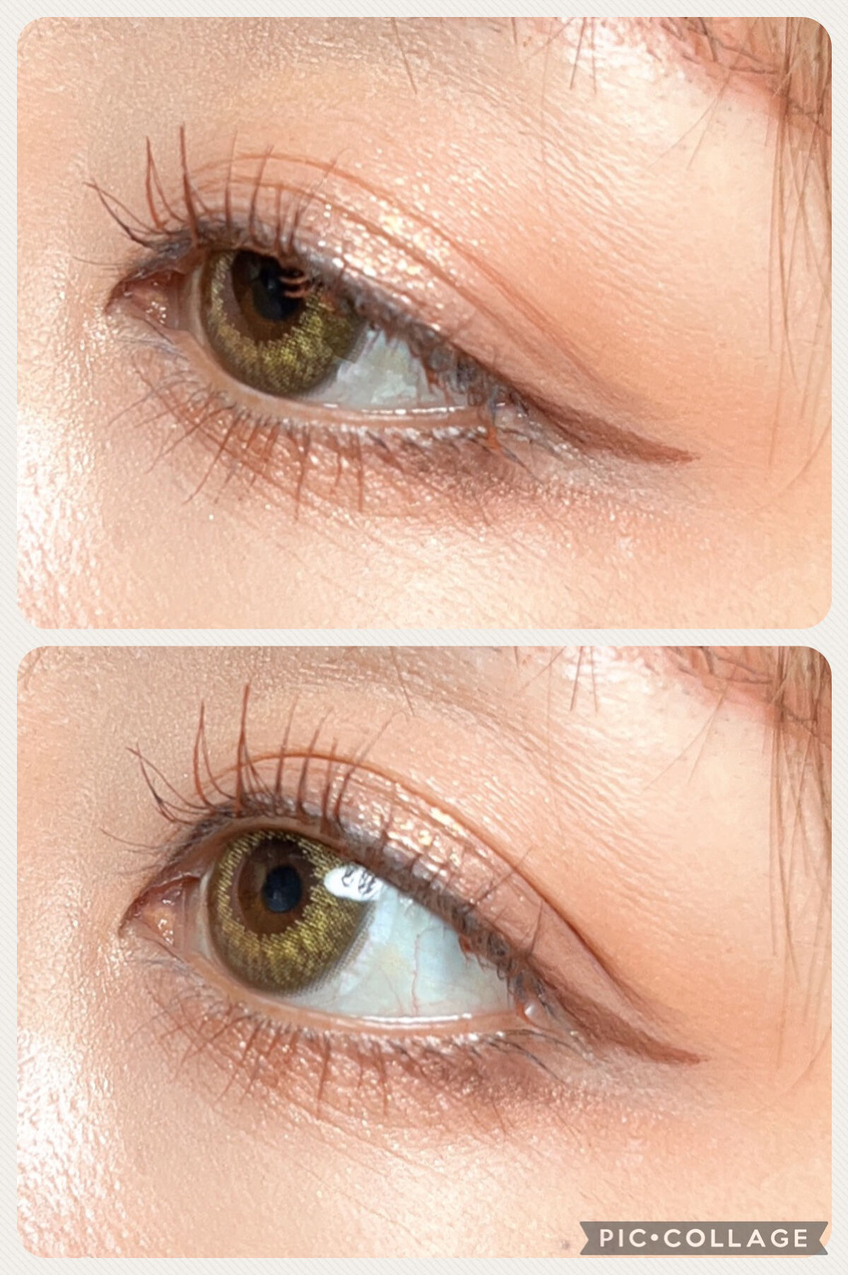 描くふたえアイライナー/CEZANNE/リキッドアイライナーを使ったクチコミ（2枚目）