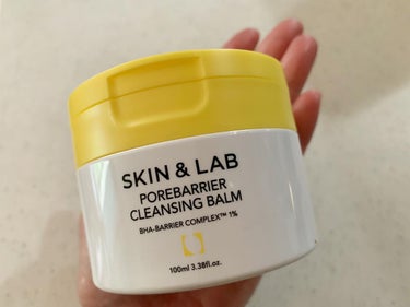 ポアバリアクレンジングバーム/SKIN&LAB/クレンジングバームを使ったクチコミ（1枚目）