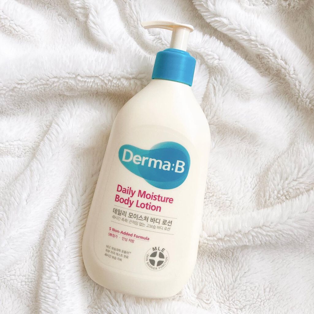 デイリーモイスチャーボディローション/Derma:B/ボディローションを使ったクチコミ（1枚目）