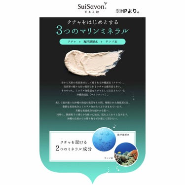 琉球のホワイトマリンクレイ洗顔石鹸/SuiSavon/洗顔フォームを使ったクチコミ（7枚目）