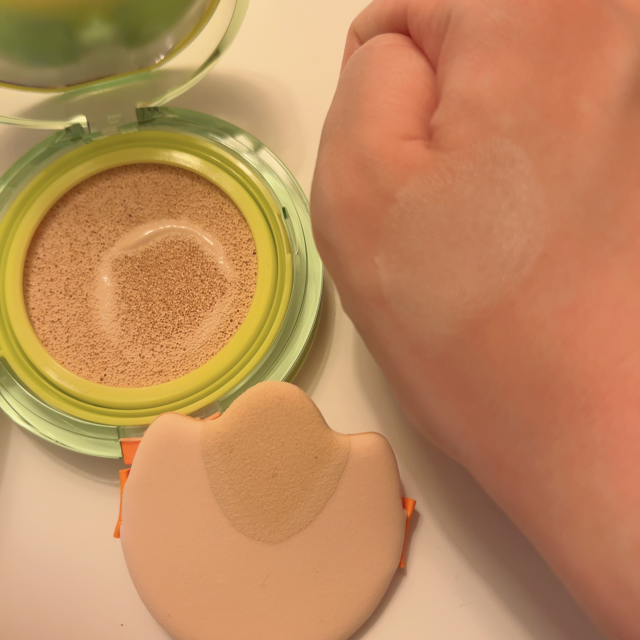 コンフィーライトクッション/LUNA/クッションファンデーションを使ったクチコミ（3枚目）