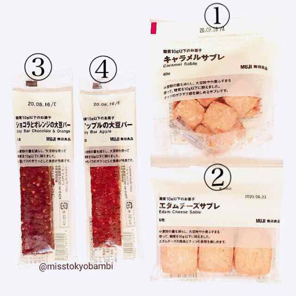 糖質10g以下のお菓子/無印良品/低糖質食品を使ったクチコミ(2枚目)