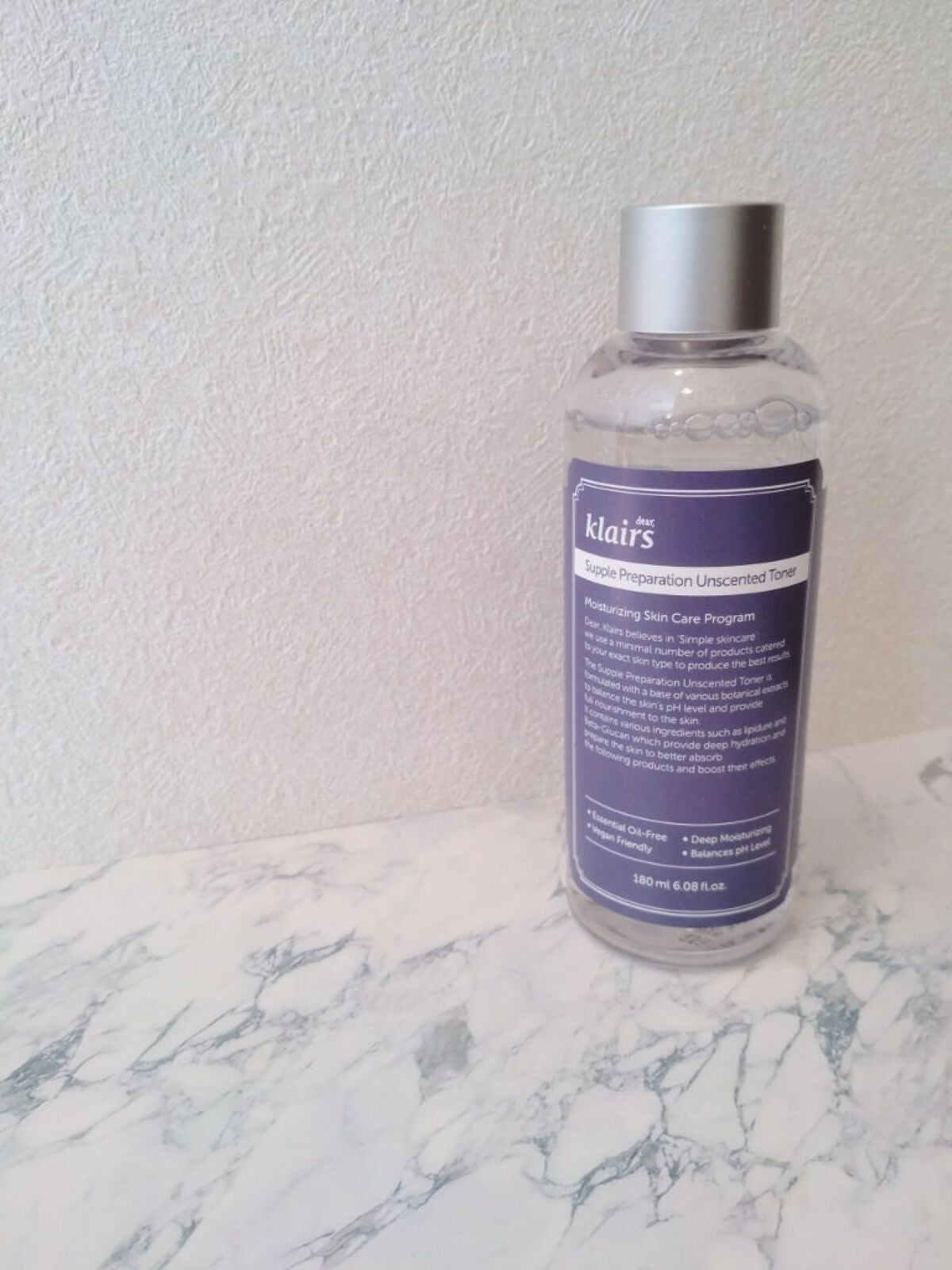 サプルプレパレーションアンセンテッドトナー(180ml)/Klairs/化粧水を使ったクチコミ(1枚目)