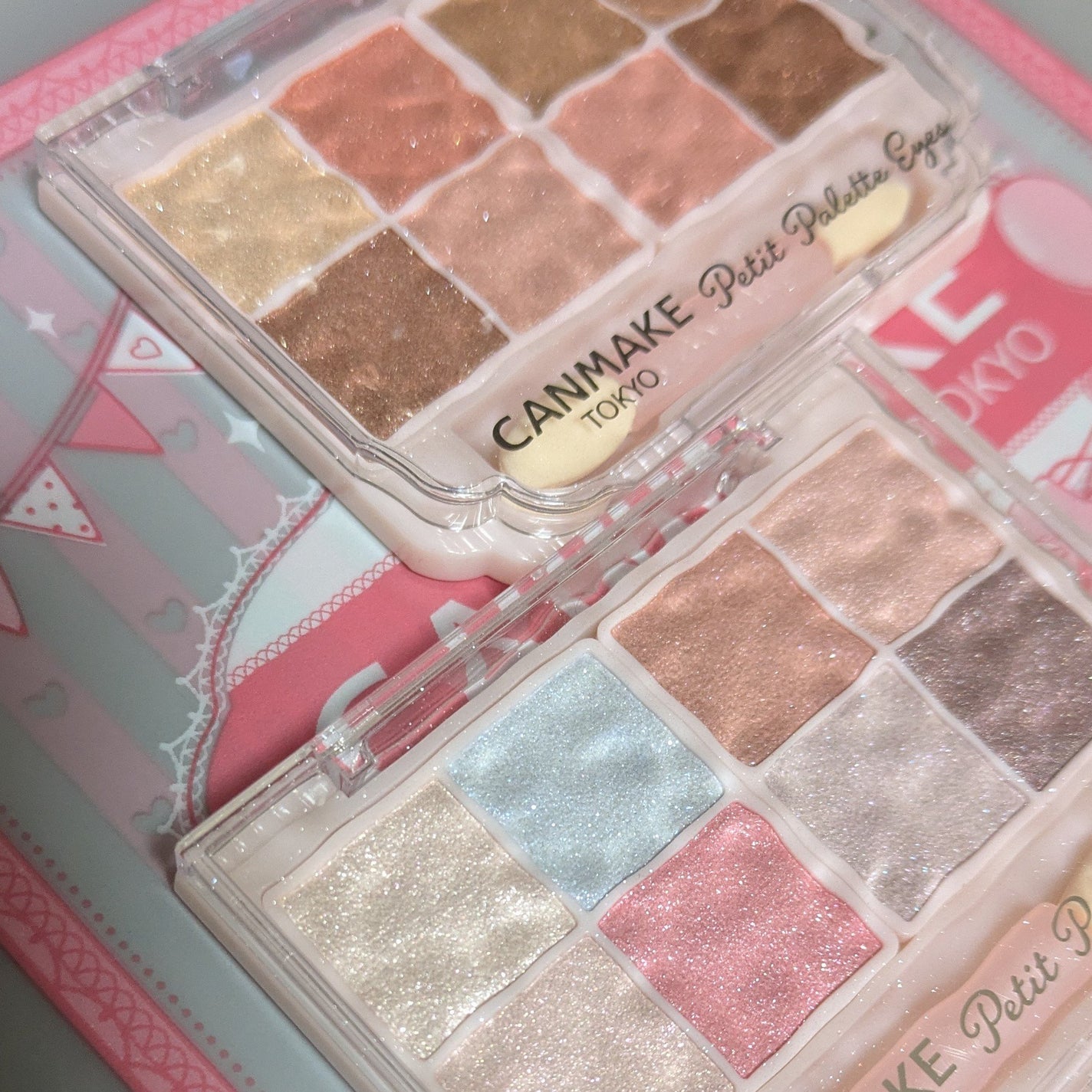 プティパレットアイズ(スパークリングタイプ)/キャンメイク/アイシャドウを使ったクチコミ(9枚目)