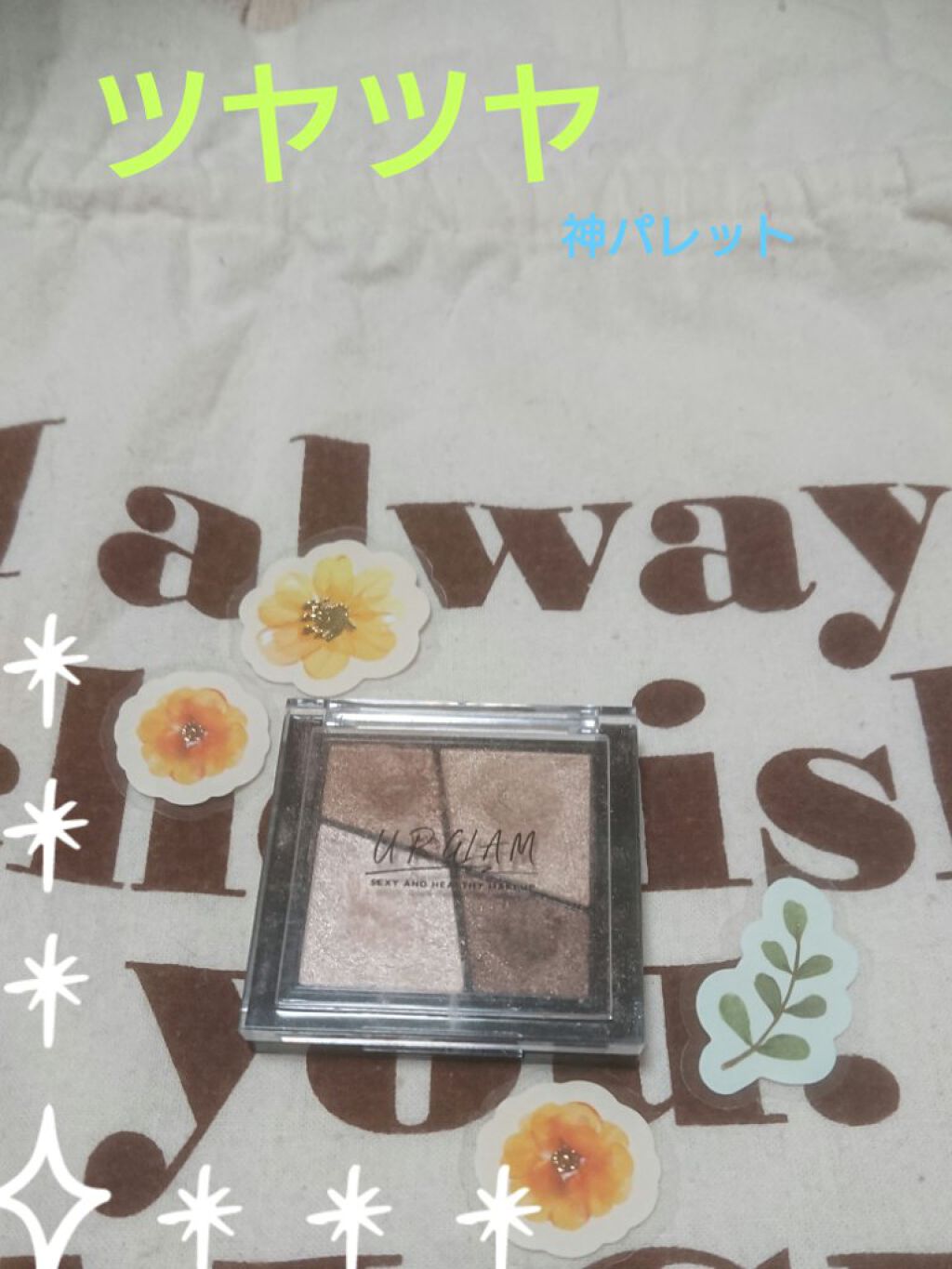 UR GLAM　VELVET EYE COLOR PALETTE/U R GLAM/アイシャドウパレットを使ったクチコミ（1枚目）