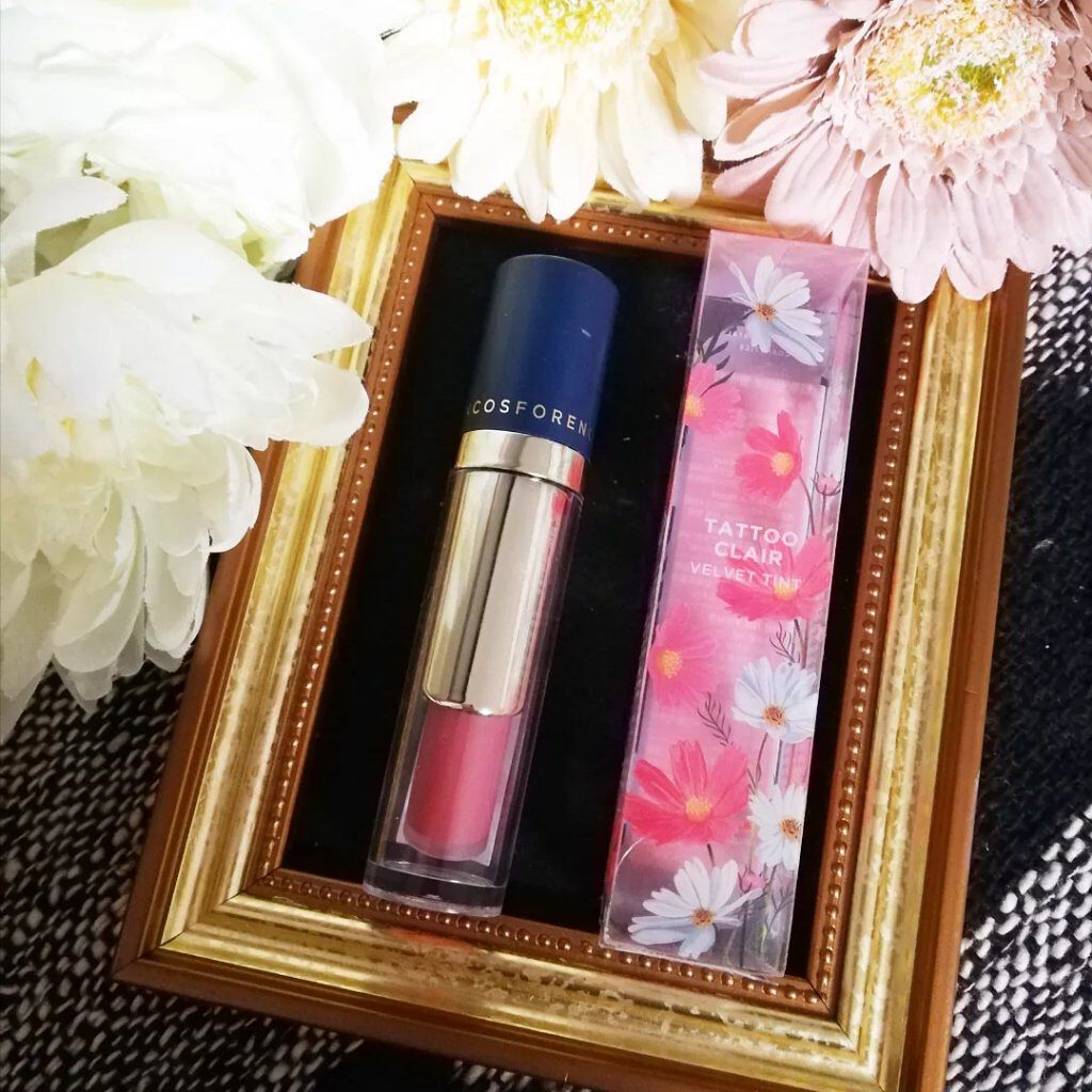タトゥーベルベットティント/フォレンコス/リップティントを使ったクチコミ（1枚目）