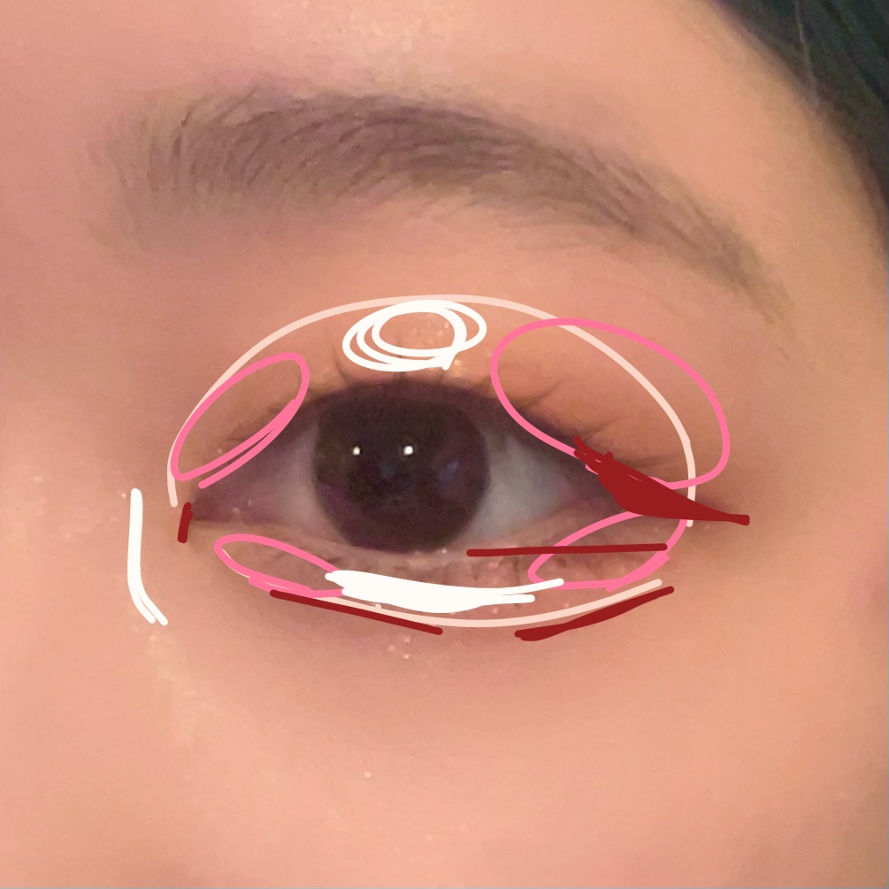 イロミッケ カラーリキッドアイライナー 12 ピンクブラウン(Pink Brown)/iromikke/リキッドアイライナーを使ったクチコミ（3枚目）