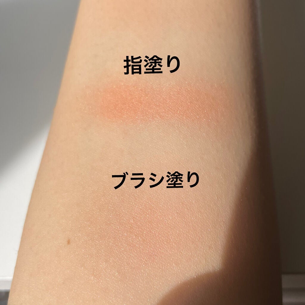 ピュア チーク カラー/heme/パウダーチークを使ったクチコミ(4枚目)