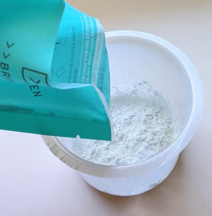 BRINGGREEN モデリングパック (ティーツリーシカ)/BRING GREEN/シートマスク・パックを使ったクチコミ(4枚目)