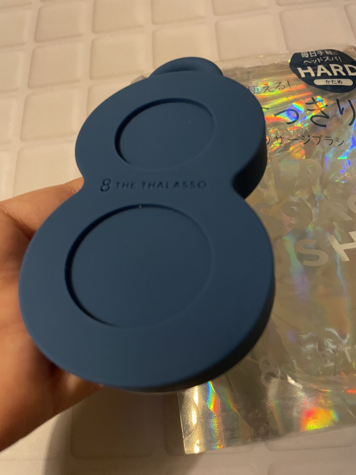 エイトザタラソ スパ やみつき 頭皮マッサージブラシ ハード/エイトザタラソ/スカルプブラシを使ったクチコミ（2枚目）