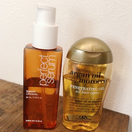 パーフェクトセラム オリジナルセラム/miseenscene/アウトバストリートメントを使ったクチコミ(1枚目)