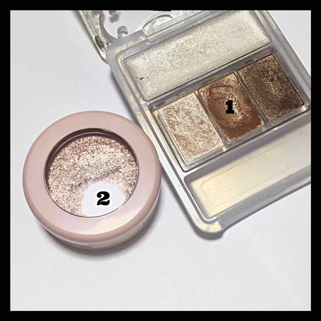 マジョルック(イルミネーター)/MAJOLICA MAJORCA/アイシャドウパレットを使ったクチコミ(2枚目)