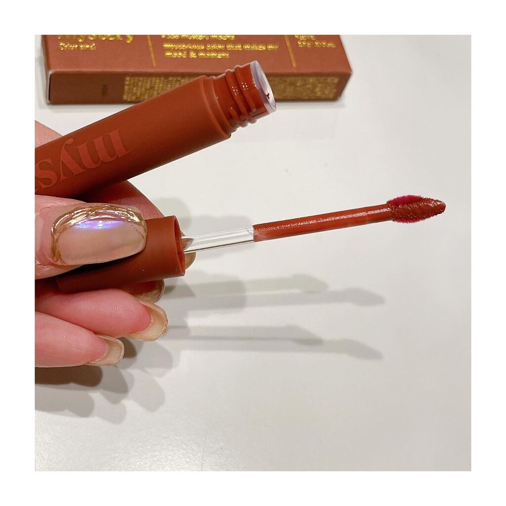 アイムミステリーブラーティント 006 ミステリーモカ/i’m meme/リップティントを使ったクチコミ（3枚目）