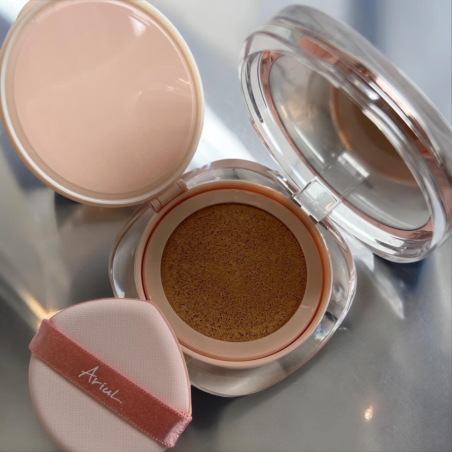 アリウル インクフェザーカバーラスティングクッション/Ariul/クッションファンデーションを使ったクチコミ（1枚目）