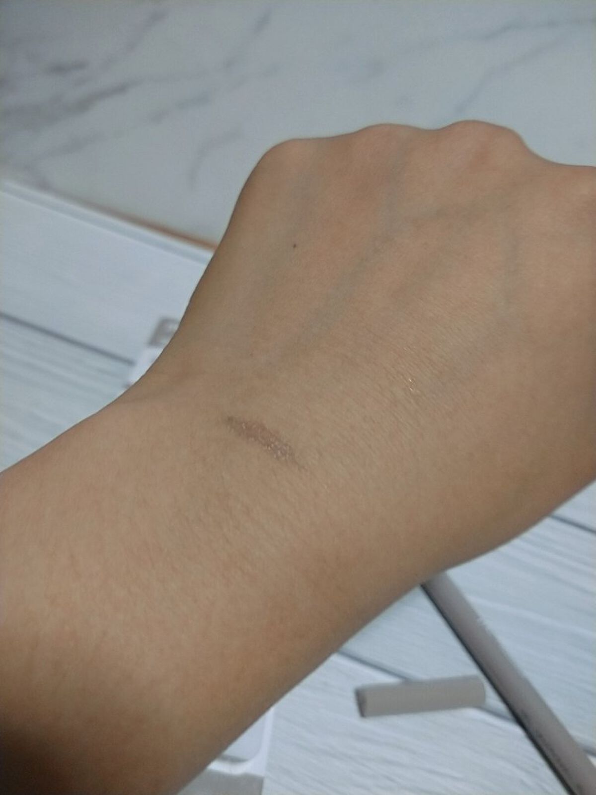 MFL リキッドアイライナー ブラウンブラック/DAISO/リキッドアイライナーを使ったクチコミ（2枚目）