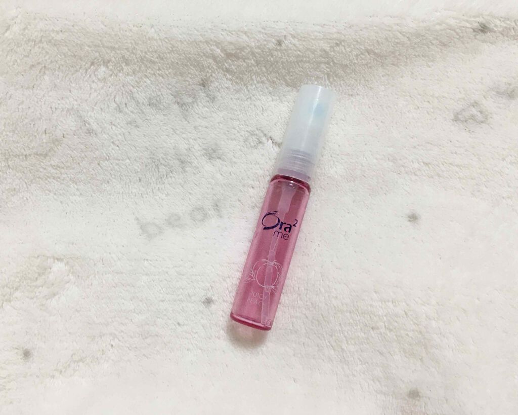 オーラツーミー マウススプレー ジューシーピーチ(新色)/オーラツー/マウスウォッシュ・スプレーを使ったクチコミ（1枚目）