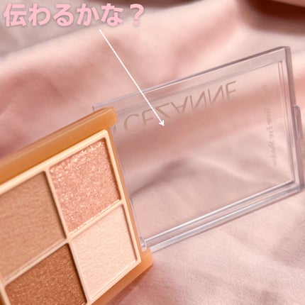ベージュトーンアイシャドウ/CEZANNE/アイシャドウパレットを使ったクチコミ(3枚目)