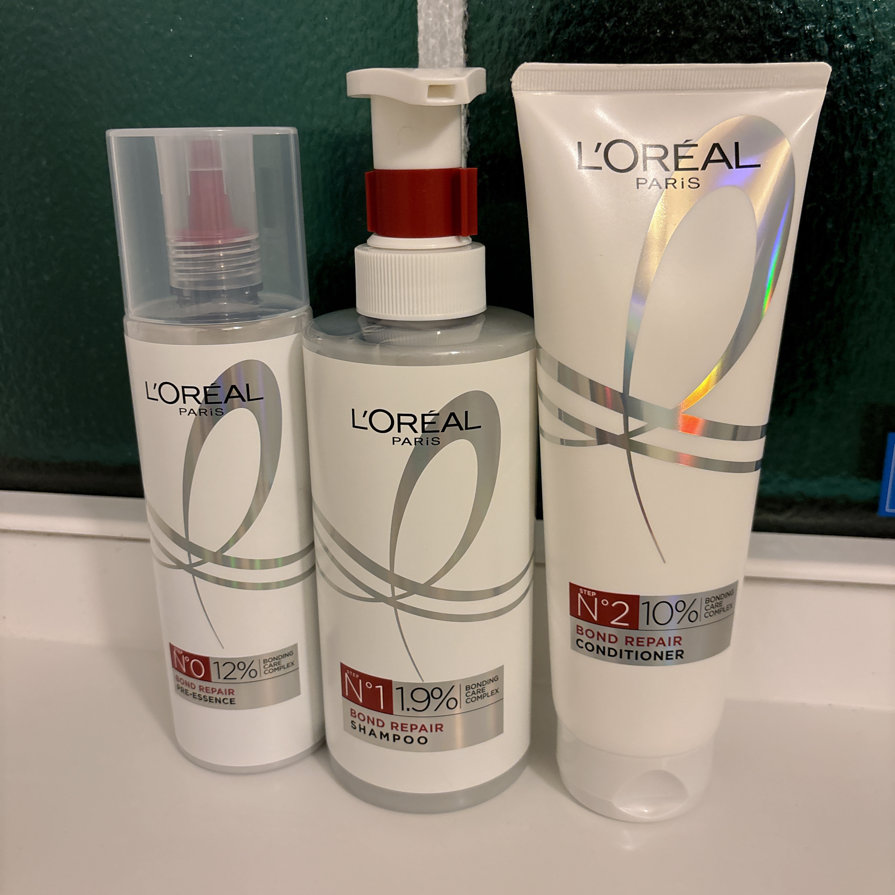 ロレアル パリ ボンド リペア シャンプー／コンディショナー/ロレアル パリ/市販シャンプーを使ったクチコミ（1枚目）