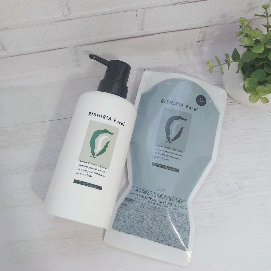 カラーシャンプー/RISHIRIA Furel/市販シャンプーを使ったクチコミ(2枚目)