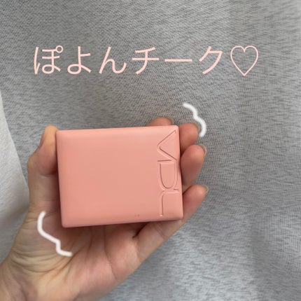 チークステイン ブラッシャー 01 バウンシング ピーチ/VDL/パウダーチークを使ったクチコミ(1枚目)