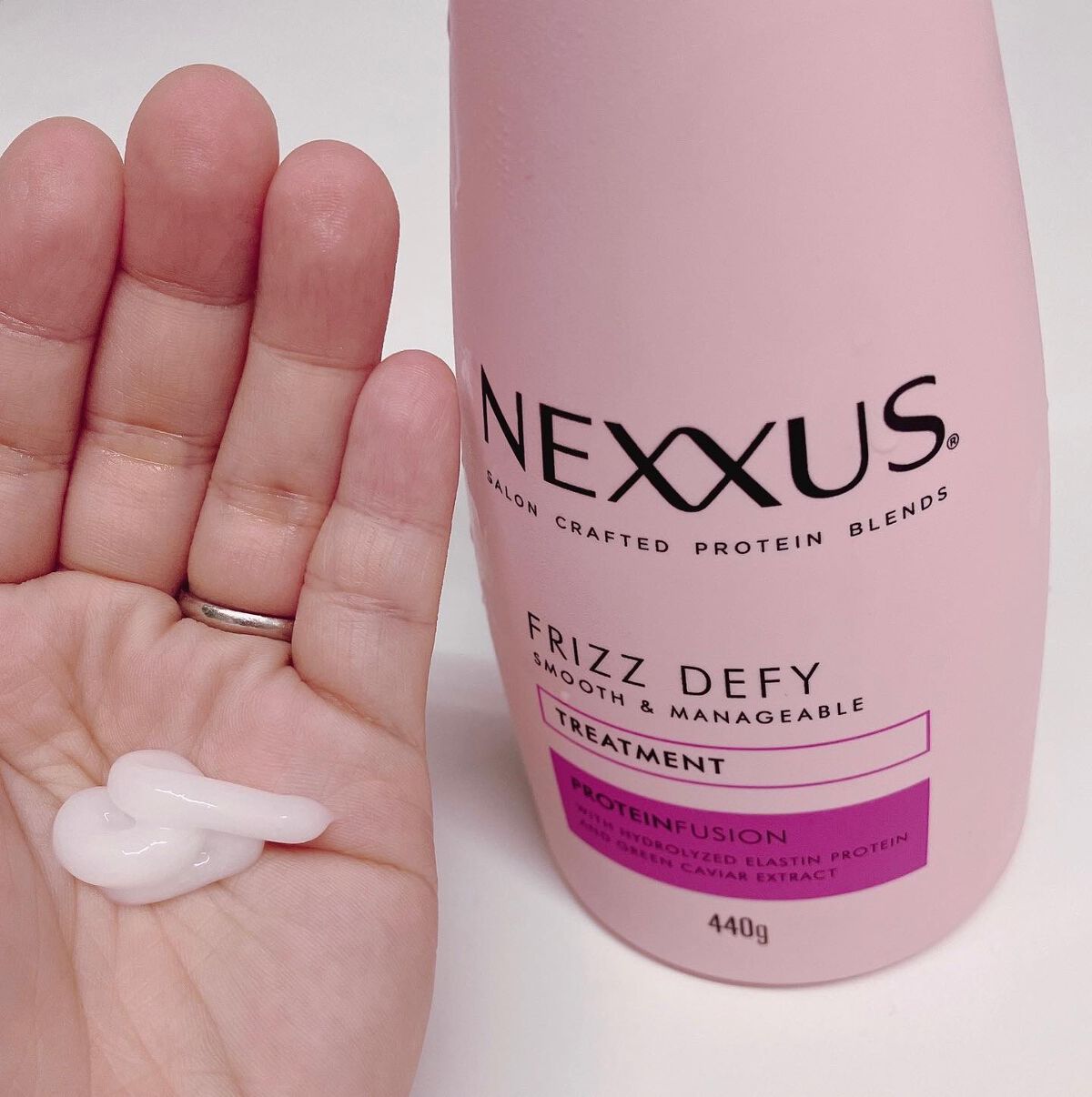 ネクサス スムースアンドマネージャブル 洗い流さないトリートメントオイル/NEXXUS(ネクサス)/ヘアオイルを使ったクチコミ（3枚目）