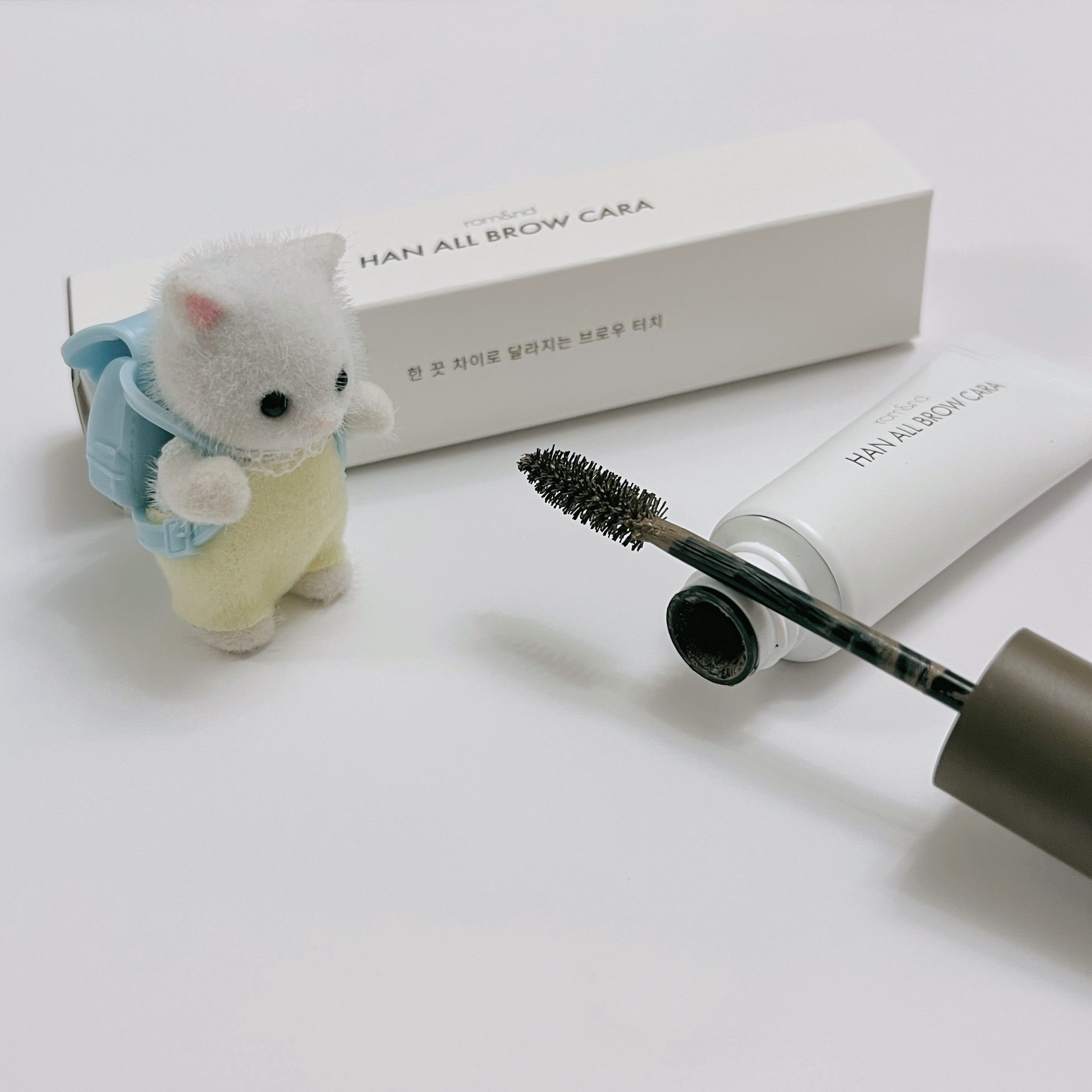 ハンオールブロウカラ/rom&nd/眉マスカラを使ったクチコミ（1枚目）